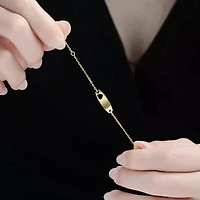Chic Minimalist ID Bracelets with Heart Detail for Kids