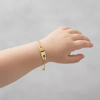 Chic Minimalist ID Bracelets with Heart Detail for Kids