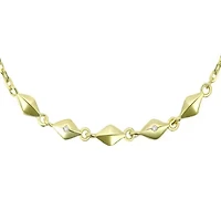 Lab Created 14K Gold Plated Adjustable Bracelet for Teens