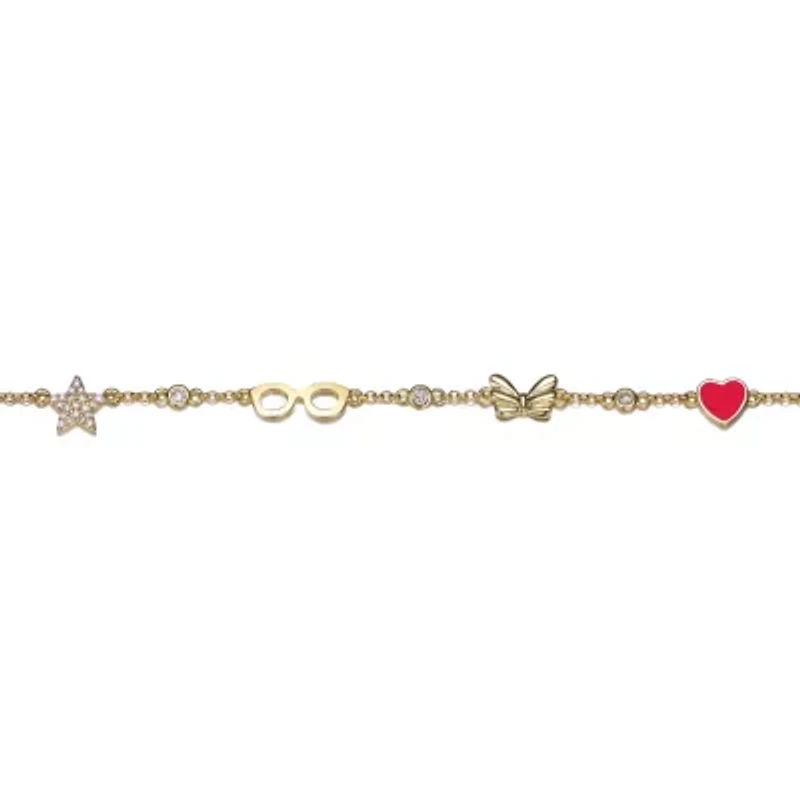 Lab Created 14K Gold Plated  Bracelet for Kids