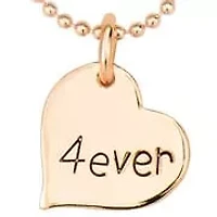 Sterling Silver 14K Gold Plated Double Heart Layering Necklace