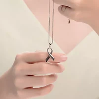 Lab Created Teens/Young Adults 18K Rose Gold Plated Infinity Pendant