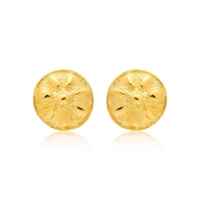 Sand Dollar Clip-On Earrings