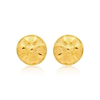 Sand Dollar Clip-On Earrings