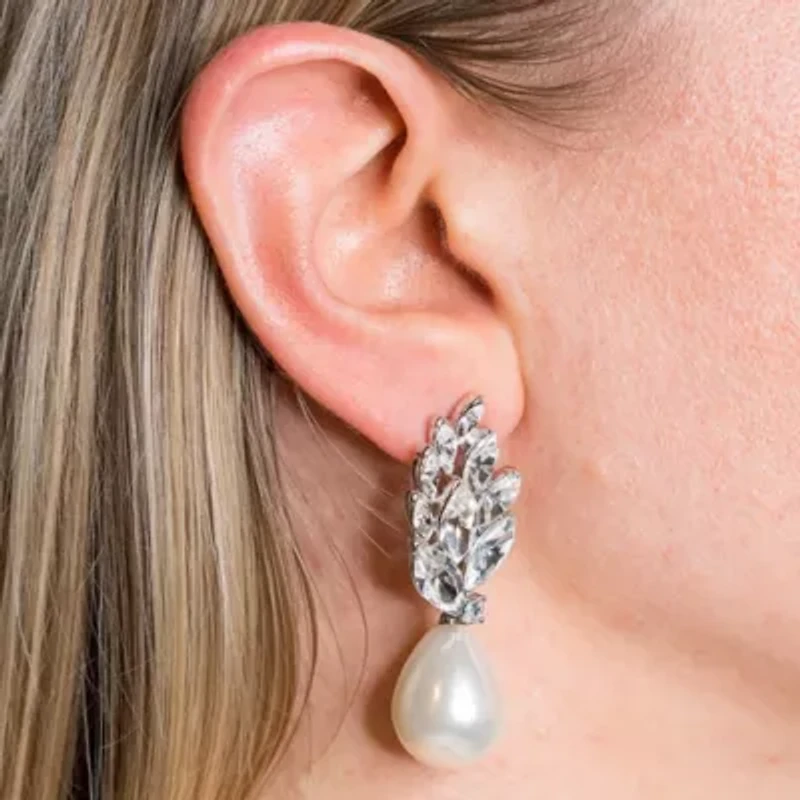 Audrey Hepburn Pearl Drop Earrings