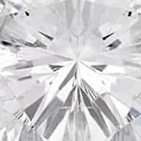 Sterling Silver Heart Cut Crystal Stud Earrings