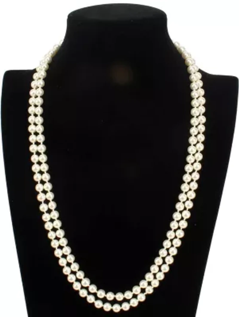 Long 30 Inch Pearl Necklace