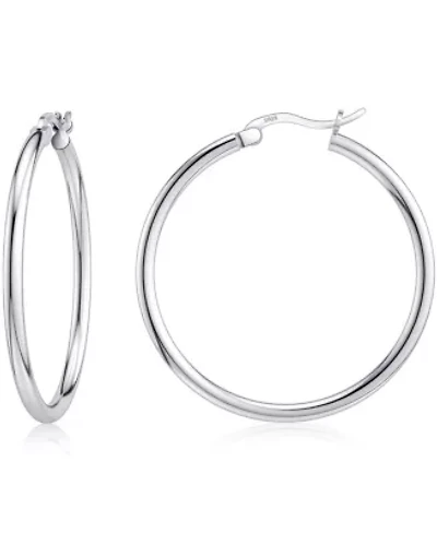 925 small hoops 12