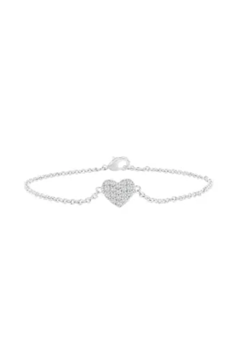 Crystal Heart Bracelet
