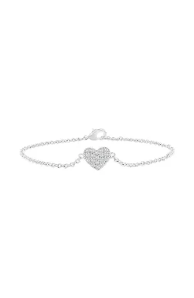 Crystal Heart Bracelet