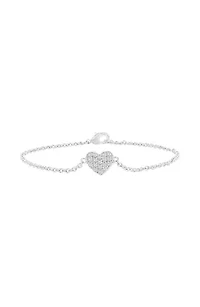 Crystal Heart Bracelet