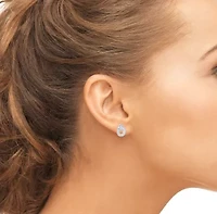 Sterling Silver Swirl Earrings