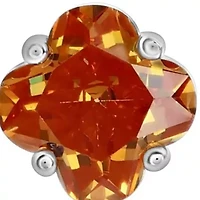 Sterling Silver Citrine Studs