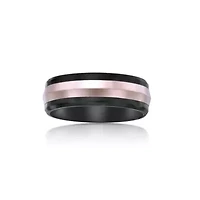 8MM Two-tone Stainless Steel Band