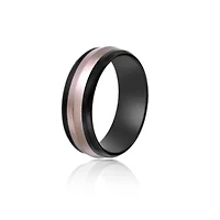 8MM Two-tone Stainless Steel Band