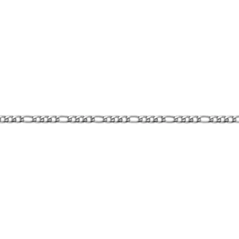 3mm Stainless Steel Figaro Chain Necklace