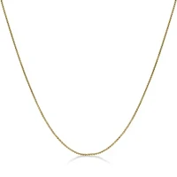 2mm Stainless Steel Round Box Chain Necklace