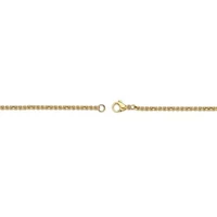 2mm Stainless Steel Round Box Chain Necklace