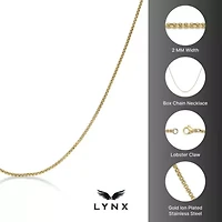 2mm Stainless Steel Round Box Chain Necklace