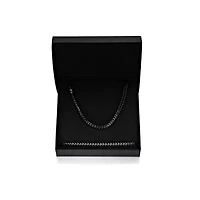 Stainless Steel Foxtail Chain Necklace & Bracelet Set