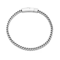 Stainless Steel Foxtail Chain Bracelet