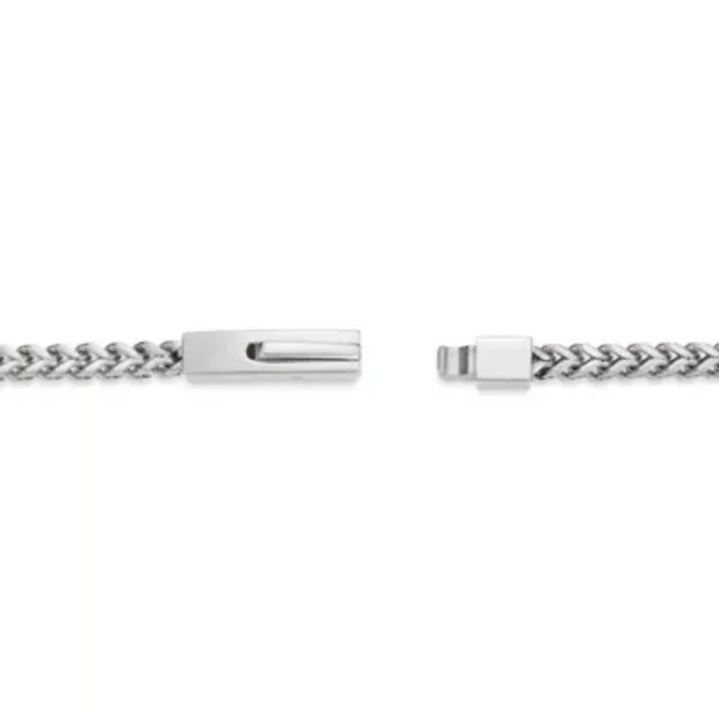 Stainless Steel Foxtail Chain Bracelet