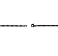 Stainless Steel Cross Pendant with Carbon Fiber and Black Ion Plating