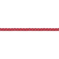 Stainless Steel Red Acrylic Box Chain Bracelet