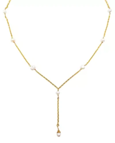 Pearl Accent Y Necklace