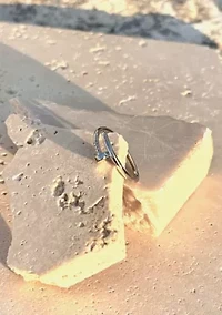 Silver Plated Nail Ring