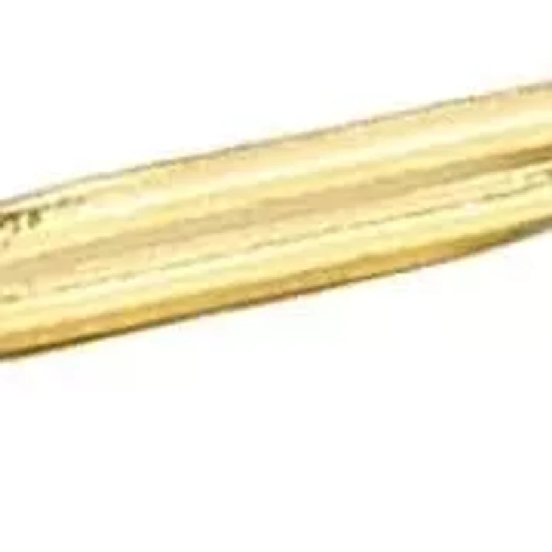 Tarnish Resistant 18k Gold Plated Flexible Paperclip Link Ring