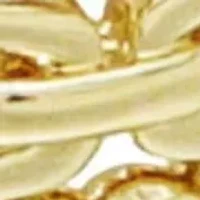 14k Gold Plated 3-Band Sandwich Ring