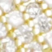14k Gold Plated CZ Plate Ring