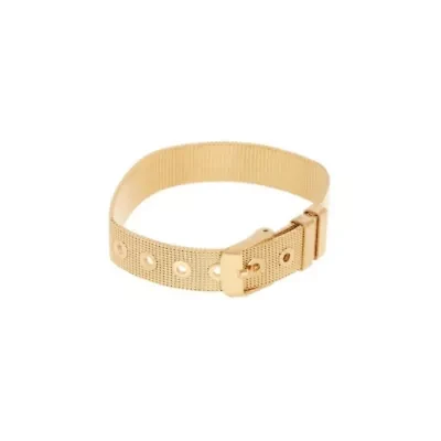 14k Gold Plated Belt Bracelet