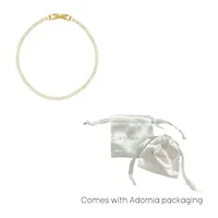 14k Gold Plated 7" Micro Tennis Bracelet