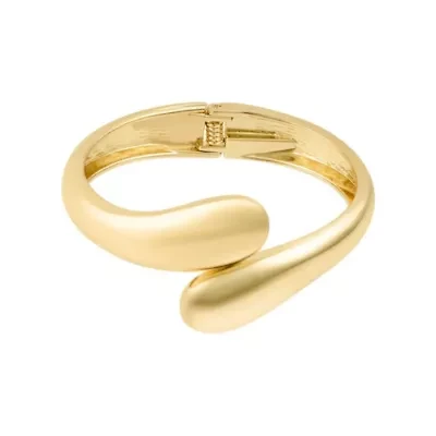 Gold Plated Overlapping Cuff
