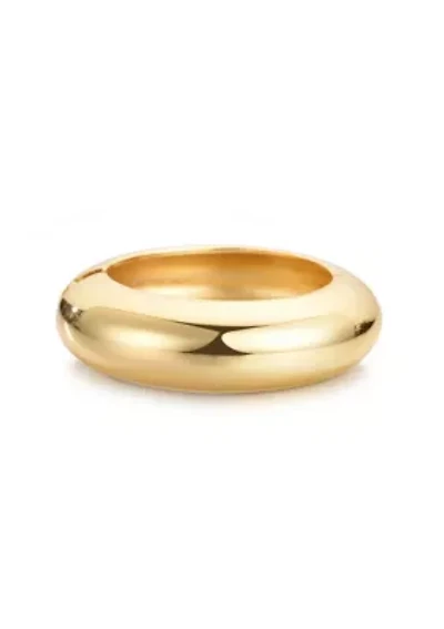 Gold Chunky Dome Bangle