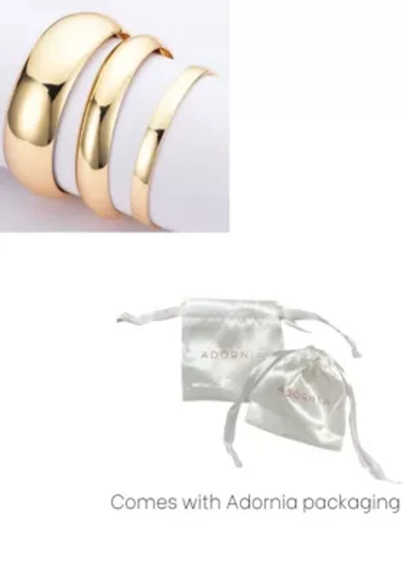 Gold Plated 3-Bangle Set