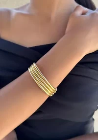 Flexible Coil Stack Bracelet