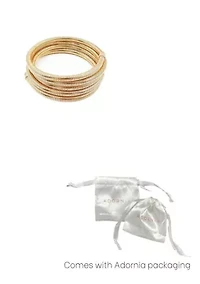 Flexible Coil Stack Bracelet