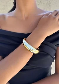 Gold Plated Chunky Cuff