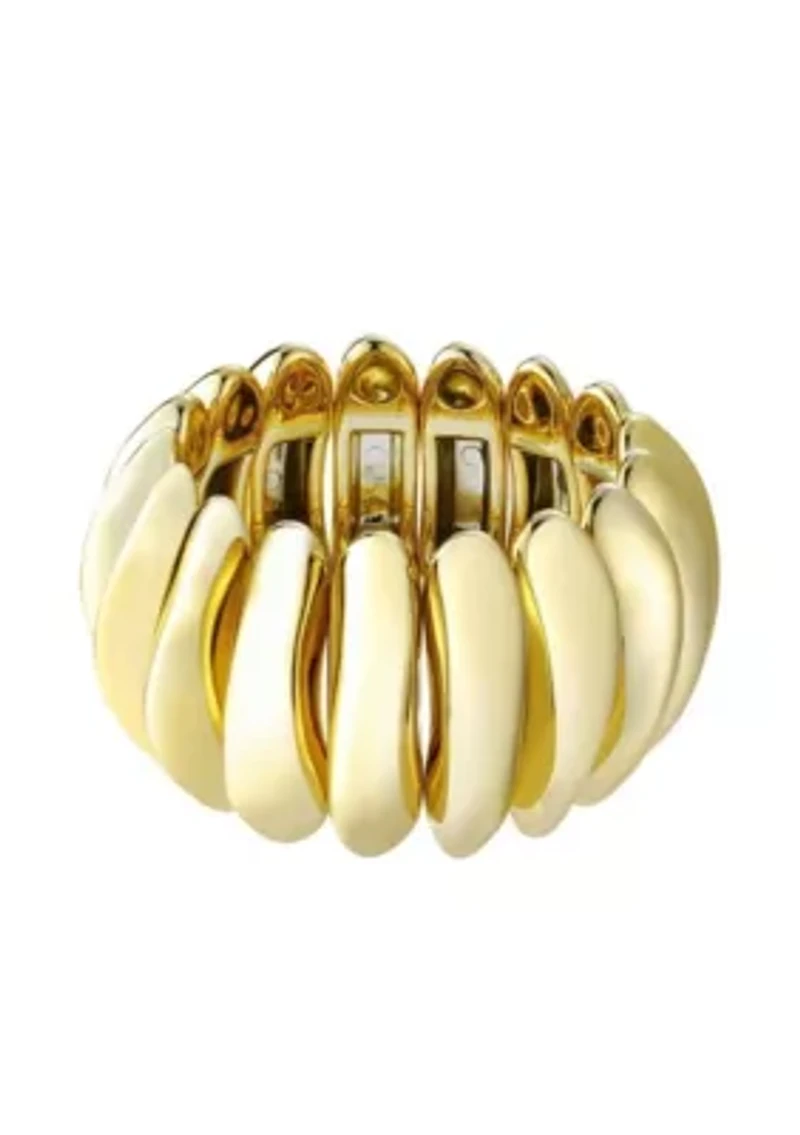Gold Stretch Cuff