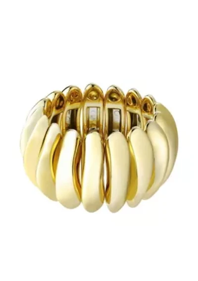 Gold Stretch Cuff