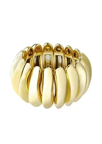 Gold Stretch Cuff