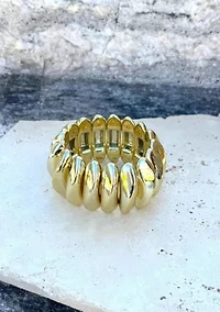 Gold Stretch Cuff
