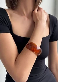Chunky Brown Cuff