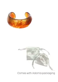 Chunky Brown Cuff