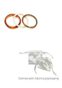 3-Piece Resin Bangle Set