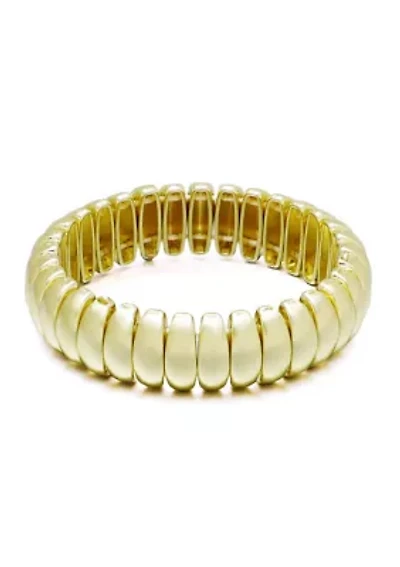 Gold Plated Stretch Cuff