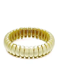 Gold Plated Stretch Cuff